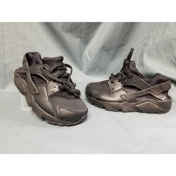Nike Kids Huarache Run Low Sneakers Black Size 11c NEW NO BOX! - Picture 1 of 11